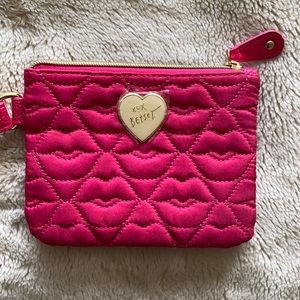 Betsey Johnson card holder clutch